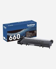 Brother Genuine TN660 High Yield Black Toner Cartridge 2,600 Page Yield picture