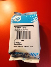 HP 61 Tri-Color Ink Cartridge OEM Genuine New Sealed picture