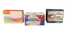 Premium Ink Cartridge Printer Ink Lot 3 Packs AS IS MAINLY NEW  picture