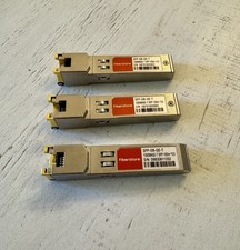 Lot of 3-Fiberstore | SFP-GB-GE-T | 1000Base-T SFP 100m Transceiver Module picture