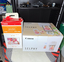 Canon SELPHY CP1300 White Dye-Sub Photo Printer Wireless/USB 4x6 RP-108 picture