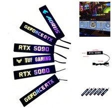 GPU Side Panel RGB Lighting Backplate For RTX4090 RTX 5090 5080 4070 3090 VGA picture