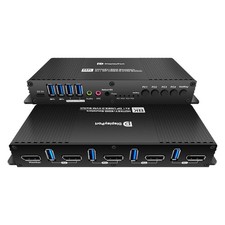 Kvm Switch DisplayPort 2 Monitors 2 Computers EDID 4K 144Hz Hotkey picture