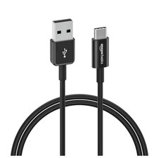 AMAZON BASICS USB-C TO USB-A 2.0 MALE CABLE - 3 FEET 21 PACK OF 5, 105 COUNT picture