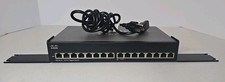 Cisco SG100-16 v2 16 Port Unmanaged Gigabit Switch w/ Rack Ears picture