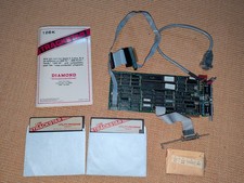 Vintage Diamond TrackStar 128 - Apple II on an ISA card + manual + diskettes picture