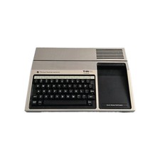 Vintage Texas Instruments Home Computer TI-99/4A - Games & accessories Untested picture