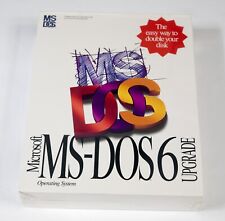 Vintage Microsoft MS-DOS 6 Upgrade  NEW NOS ST534 picture