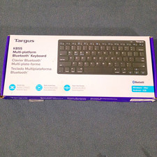 Targus KB55 Multi-Platform Bluetooth Compact Keyboard AKB55TT Black QWERTY picture