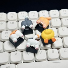 Animal Artisan Resin Keycap Handmade Custom MX Cherry Mechanical Keyboard picture