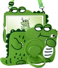 Case for iPad mini 7 2024, Cute Kawaii Cover with Rotating Stand & Strap picture