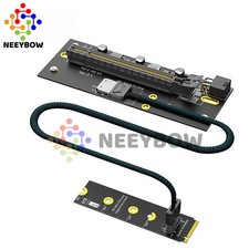 M.2 M-Key 2242/2260/2280 To PCIe 4.0 X16 Oculink SFF-8612 Cable for EGPU picture