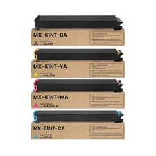 MX-61NT Toner Cartridge Replacement for Sharp MX-61NT-BA MX-61NT-CA MX-61NT-M... picture