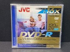 JVC DVD-R Disc 1-16x 120 min. 4.7 GB NEW picture