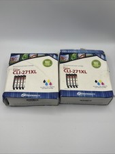 Dataproducts Black/Cyan/Magenta/Yellow Ink Canon PGI-271XL 2 Pack picture