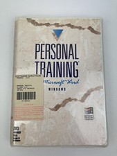1992 PERSONAL TRAINING FOR MICROSOFT WORD 2 INTERACTIVE AUDIO TUTORIAL RARE picture
