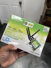 TP-Link TL-WDN4800 N900 Dual Band Wireless PCIe Adapter + 3 Antennas picture