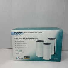 TP-LINK Deco M4 AC1200 - Whole Home Mesh Wi-Fi System - Pack of 3, White  —NEW— picture