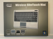 NEW Adesso WKB-4000US Wireless SlimTouch Mini Keyboard Touchpad HTPC PC USB picture