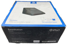 iPort LaunchPort iPad Wireless Charging System Base Station & AC Adapter Black picture