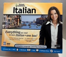 Learn How To Speak Italian With Instant Immersion Levels 1-3 ONE NOT SEALED picture