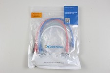Cable Matters 10Gbps 5-Color Combo Snagless Cat 6 Ethernet Cable 1ft 160021-1x5 picture