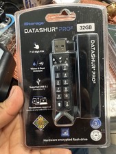 Factory Sealed Datashur Pro 2 Pro 2 Hardware Encrypted Flash Drive 32GB picture