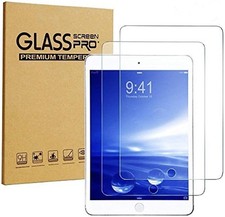 2-Pack Clear Tempered Glass Screen Protector for iPad Air/Air 2/Pro 9.7 Inch picture