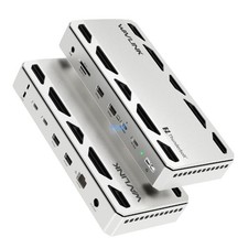 Thunderbolt 5 Docking Station 2 Monitors 13-in-1 Hub with 64Gbps M.2 Slot 140W picture