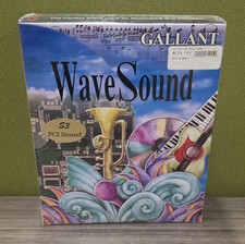 SEALED Gallant WaveSound S3 PCI Sound Card Vintage Retro PC Big Box -  picture