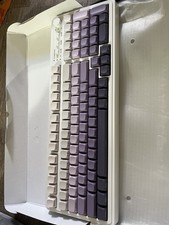 AULA S99 Wired Gaming Keyboard Multi-Functional Knob English QWERTY White/Purple picture