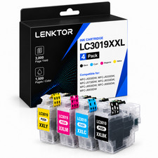 LC3019XXL 4PK BK/C/M/Y Ink Cartridge Set MFC-J5330DW MFC-J5335DW MFC-J6530DW picture