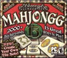 Ultimate Mahjongg 15 PC CD match tile symbols mahjong map pyramid matching game picture