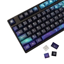 139 Key Starry Sky PBT KCA Profile Keycap Set Mechanical Keyboard Puller picture