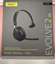 Jabra Evolve2 65 Stereo USB-C/Bluetooh Wireless Headset with Case picture