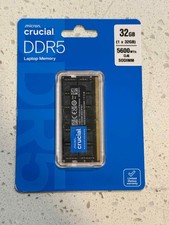 Crucial DDR5 1x32GB 5600MHz Laptop RAM Stick - CT32G56C46S5 picture