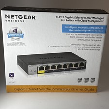 NETGEAR GS108T300NAS Gigabit Ethernet Smart Switch with Cloud Management picture