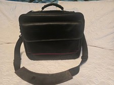Targus 100% Genuine Leather Men's Briefcase Laptop Bag 14
