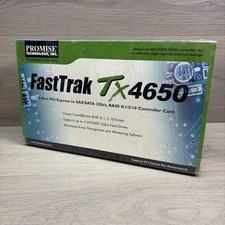 Promise Technology FastTrak TX4650 4-Port RAID SATA Raid Adapter Sealed picture