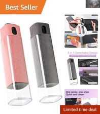 All-in-One Screen Cleaner: Compact Spray & Soft Microfiber Cloth for Easy Use picture
