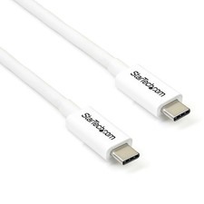 StarTech 2m 20Gbps Thunderbolt 3 Cable - White picture