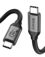 Silkland USB 4 for Thunderbolt 4 Cable 4FT, 40Gbps Data Sync, 8K/6K@60Hz, 240W C picture