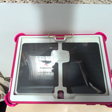 Otterbox Pink & White Tablet Protective Stand Case/Cover with Integrated Stand picture
