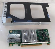 Cisco UCSC Fiber Network Card UCSC-PCIE-CSC-02 w/ PCIex16 Riser Card + Bracket picture