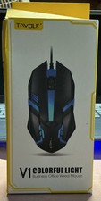 T-Wolf Stylish Optical Mouse V13 New In Box Unopened.  picture