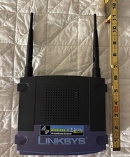 Linksys WRK54G Wireless G Router 2.4GHz Broadband 4 Port Switch Vintage picture