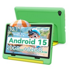 Kids Tablet 10.1 inch Android 15 Tablet for Kids 20GB+64GB ROM Bluetooth Camera picture