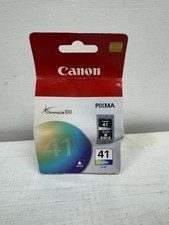 Genuine Canon CL-41 Color Ink Cartridge OEM New Sealed picture