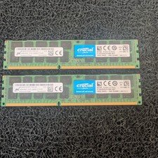 Crucial by Micron 2x16GB DDR3L RDIMM PC3L-12800R 240-Pin SERVER ECC Registered picture
