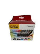 Canon Chromalife100 Value Pack Full Standard Set Color Ink Cartridges New Sealed picture
